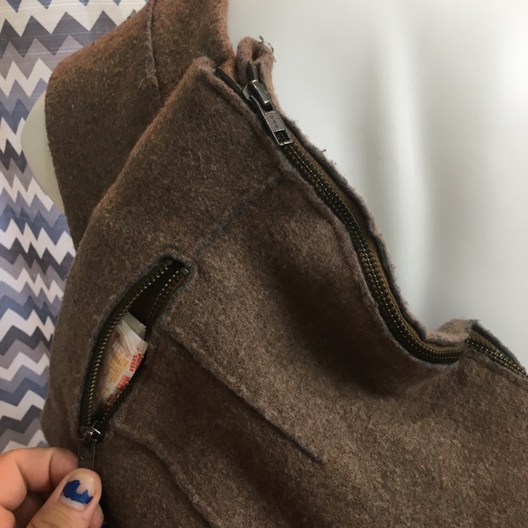 AndrewsAbyss repurposed coat sling bag - Picture 5 of 5